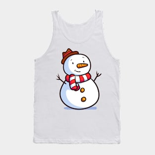 cute snowman Tank Top